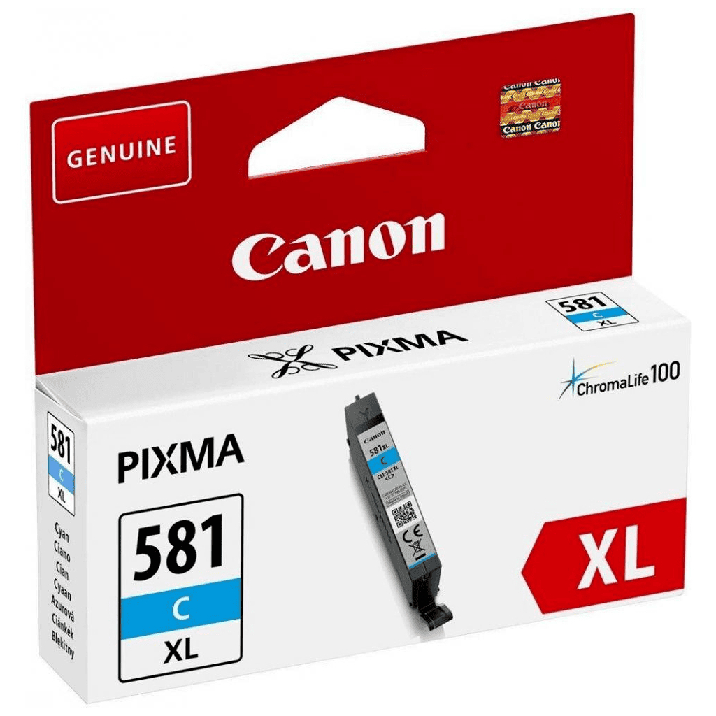 Картридж Canon CLI-581 XL Cyan 8.3ml (2049C001) - изображение 1