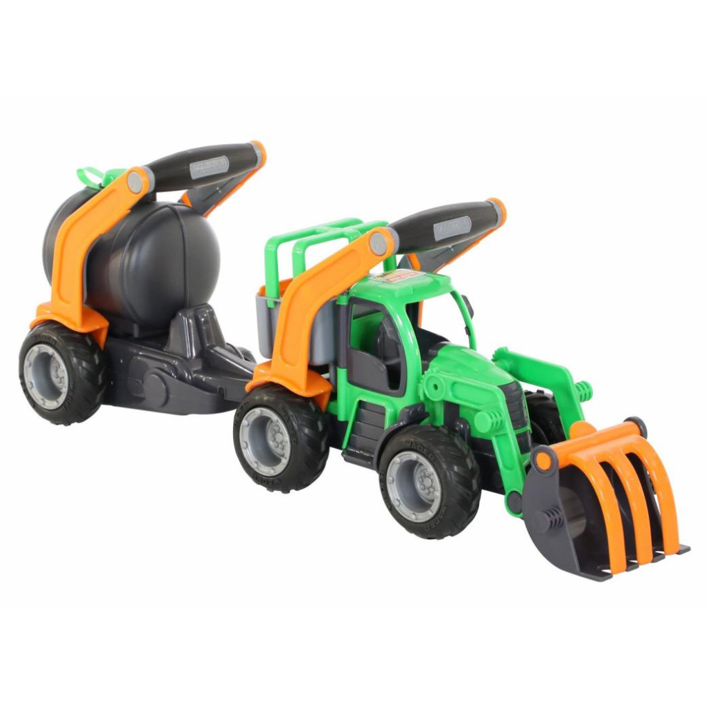 Спецтехніка Polesie трактор-навантажувач ГріпТрак (37404) - зображення 4