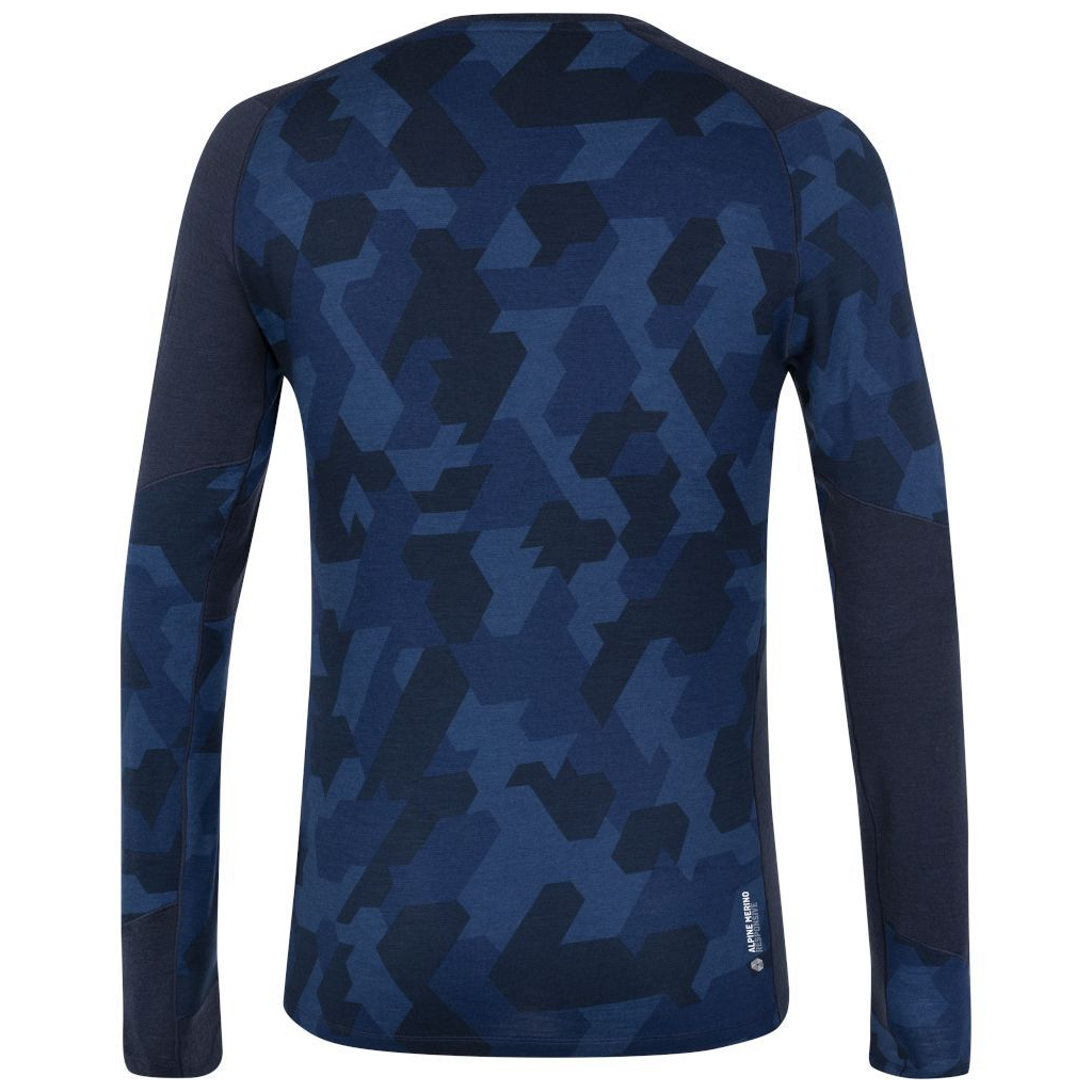 Термокофта Salewa Cristallo L/S Mns 28205 3960 - 46/S - синій (013.002.9317) - зображення 2