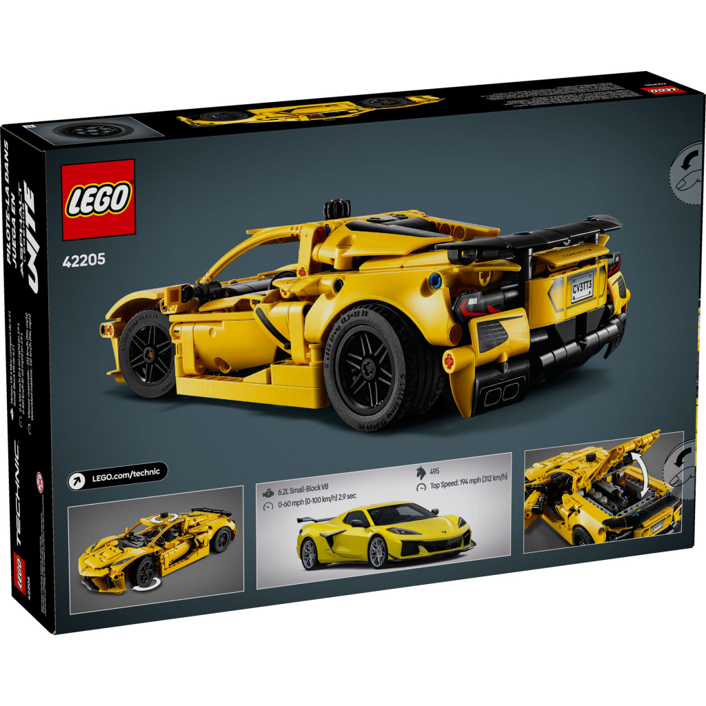 Конструктор LEGO Technic Chevrolet Corvette Stingray (42205) - зображення 7