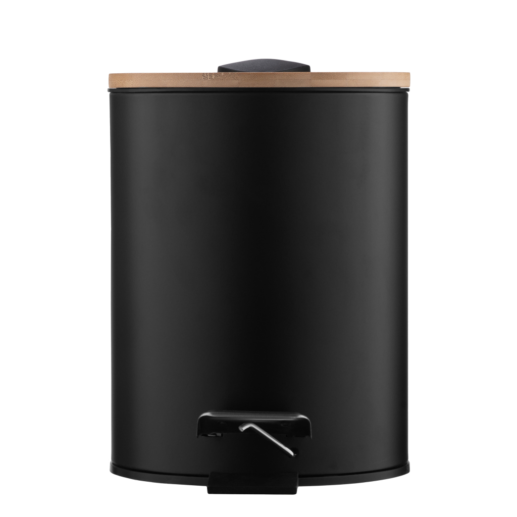 Контейнер для сміття Ardesto Minimalism З педаллю Чорний 3 л (ARHB3601BB) - изображение 6