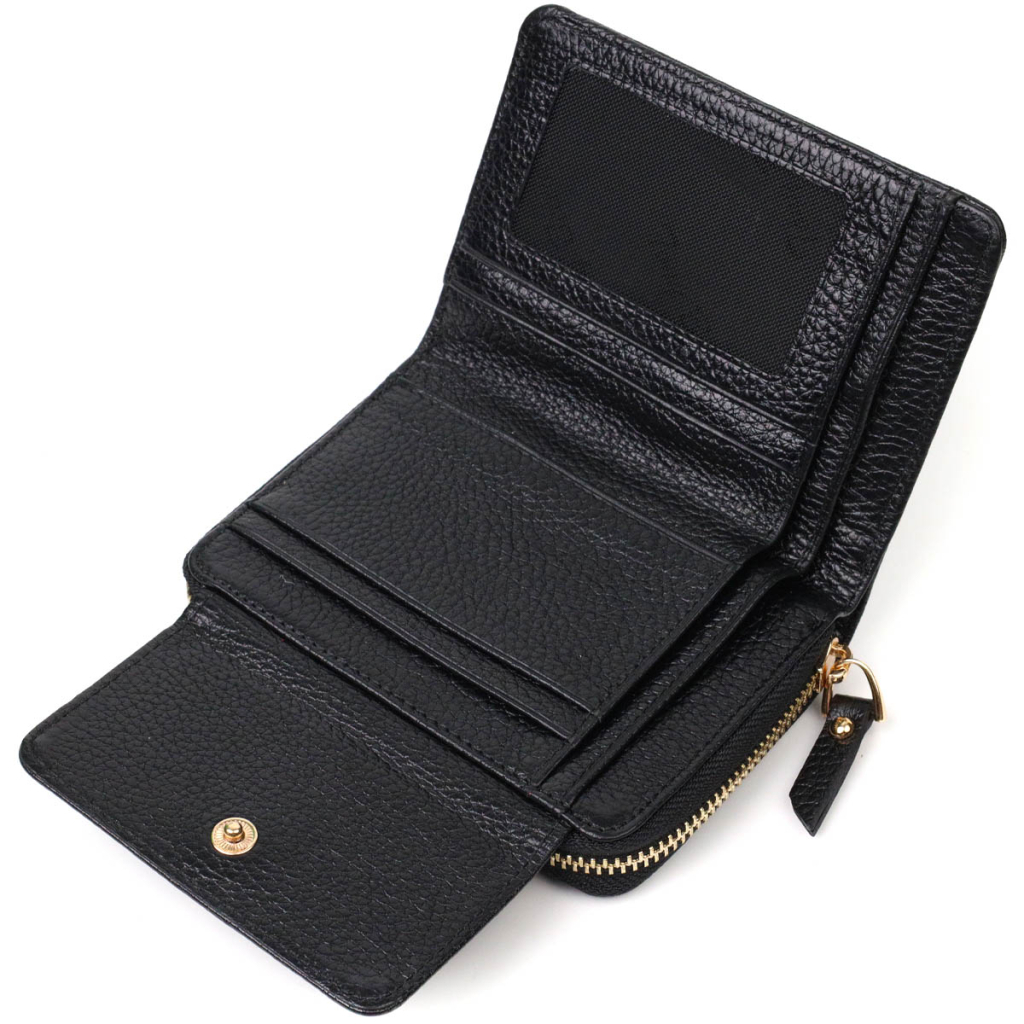 Гаманець Tony Bellucci З натуральної шкіри Чорний (22012) - зображення 7