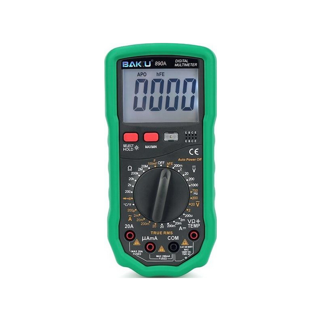Цифровий мультиметр Baku BA-890A - зображення 1