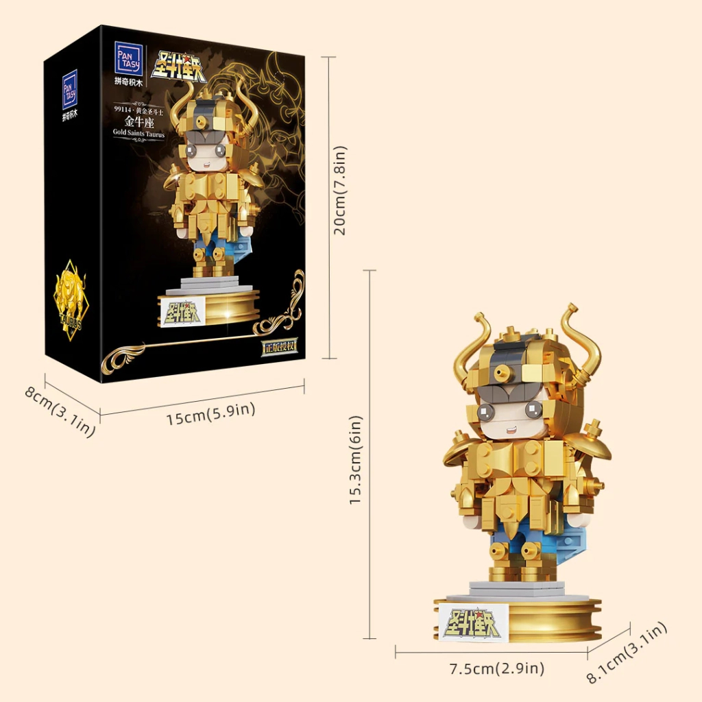 Конструктор Pantasy Saint Seiya Gold Святий Телець (99114) - зображення 2