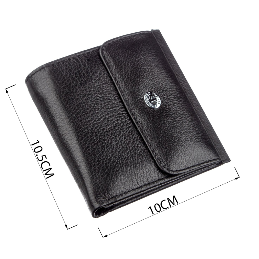 Гаманець ST Leather Чорний (18919) - зображення 4