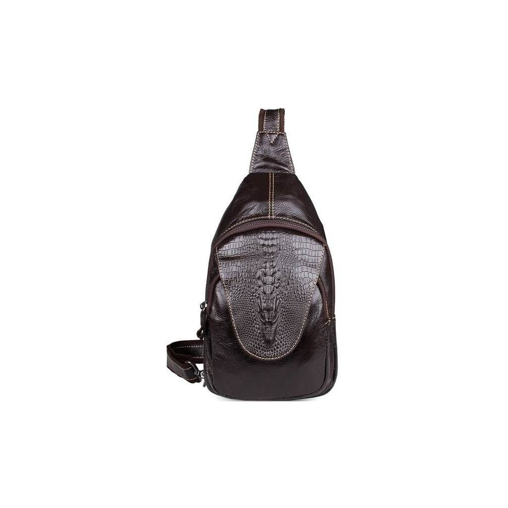 Сумка Vintage З натуральної шкіри Коричнева (14559) - зображення 2