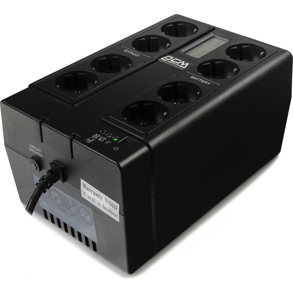 Пристрій безперебійного живлення Powercom CUB-1000N - зображення 4