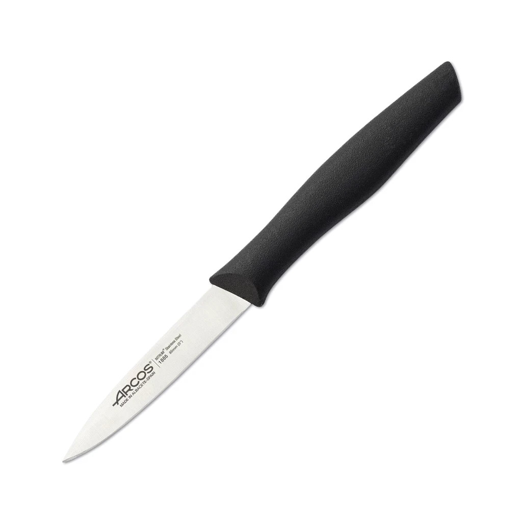 Кухонний ніж Arcos Nova для чищення 85 мм Чорний (188500) - зображення 1