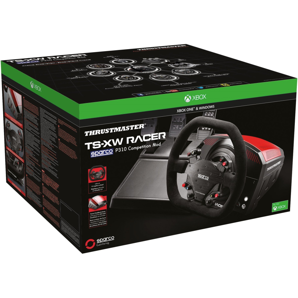 Кермо ThrustMaster TS-XW Racer Sparco P310 Competition Mod PC/Xbox One Black (4460157) - зображення 8