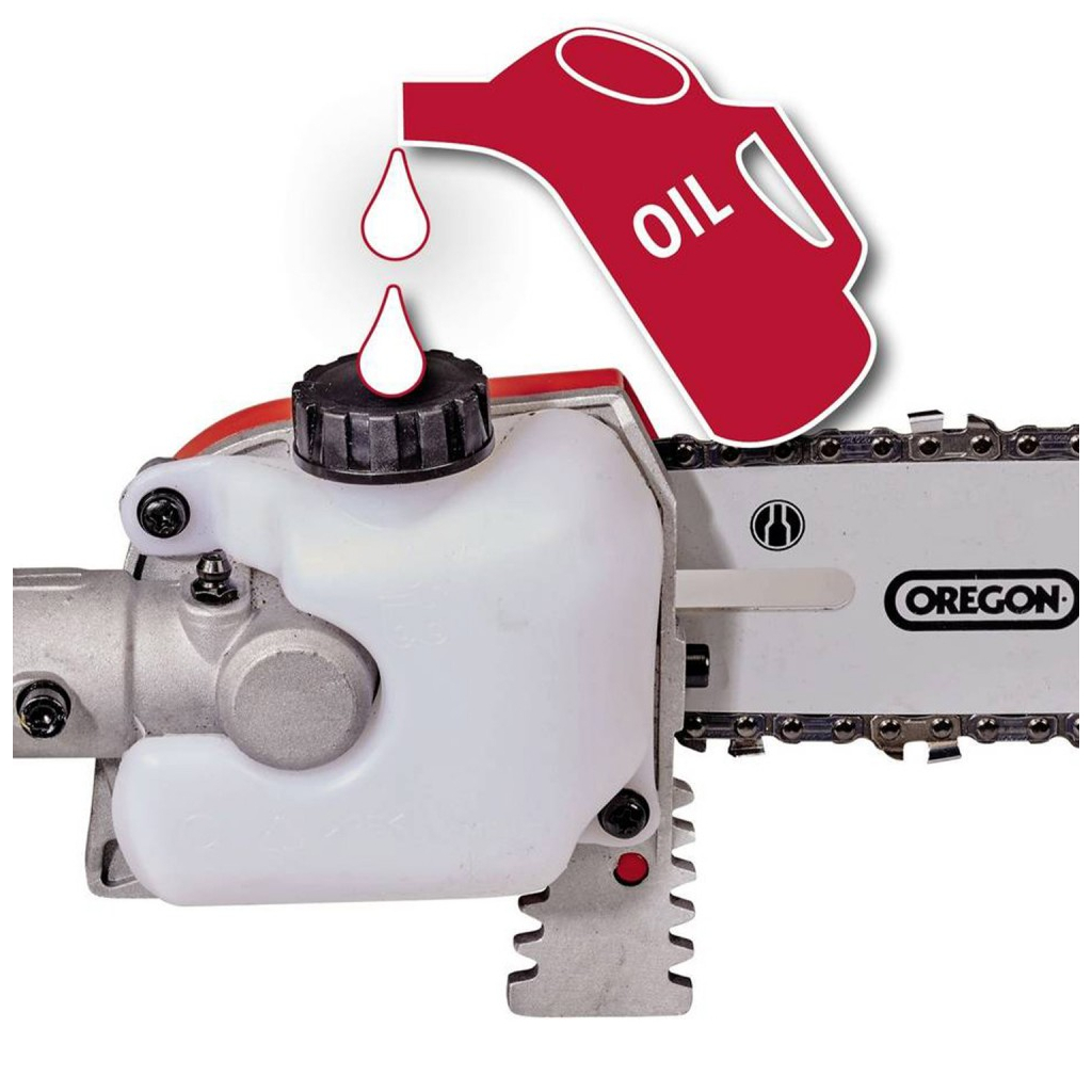 Кущоріз Einhell телескопічний GC-HC 90/2046 T, 900Вт, набір з 2 насадок (4501290) - зображення 5