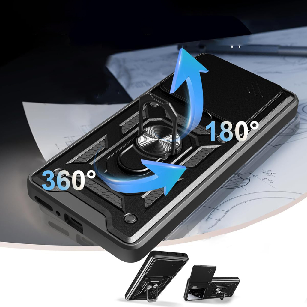 Чохол до мобільного телефона BeCover Military Nubia V70 Black (713534) - зображення 2