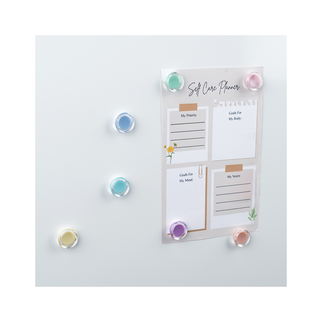 Магніт Axent 20 мм, 7 шт, Pastelini (9828-А) - зображення 4