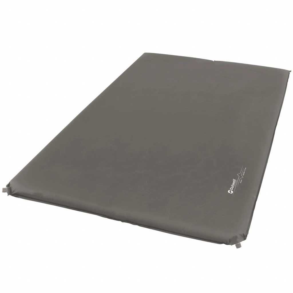 Туристичний килимок Outwell Self-inflating Mat Sleepin Double 7.5 cm Grey (929037) - зображення 1