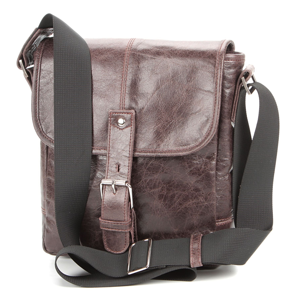 Сумка Shvigel Шкіряна Коричнева (00855) - зображення 5