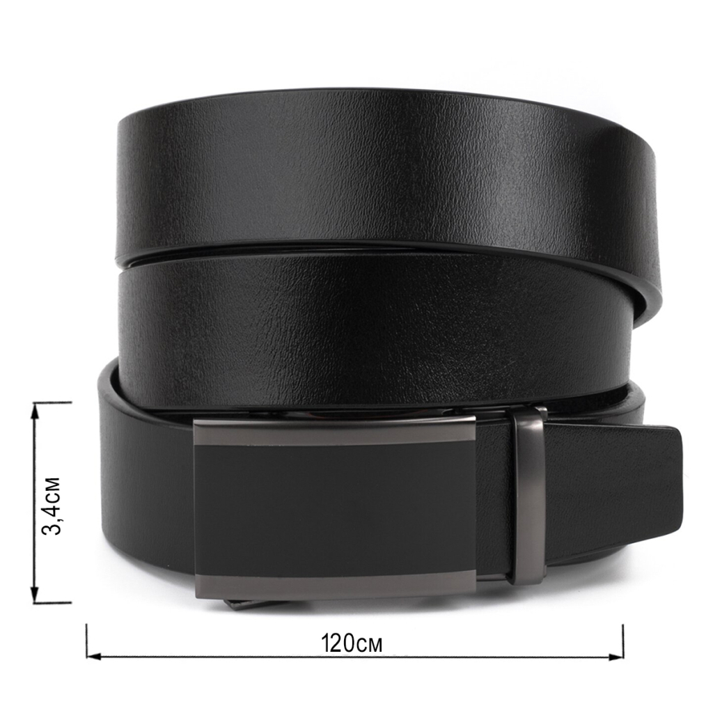 Ремінь Vintage Чоловічий Чорний (20284) - зображення 3