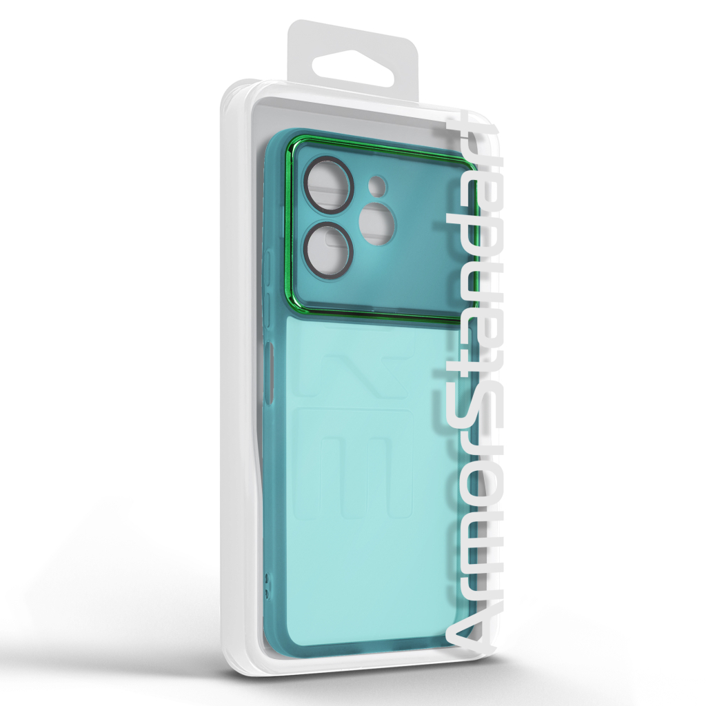 Чохол до мобільного телефона Armorstandart Shade Tecno Spark 40 4G Dark Green (ARM87902) - зображення 3