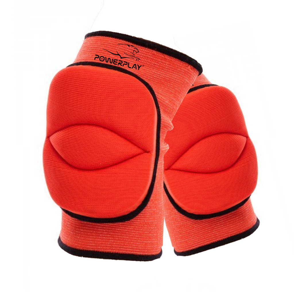Фіксатор коліна PowerPlay PP-8000 Elastic Knee Support червоні L (PP-8000_Red_L) - зображення 8