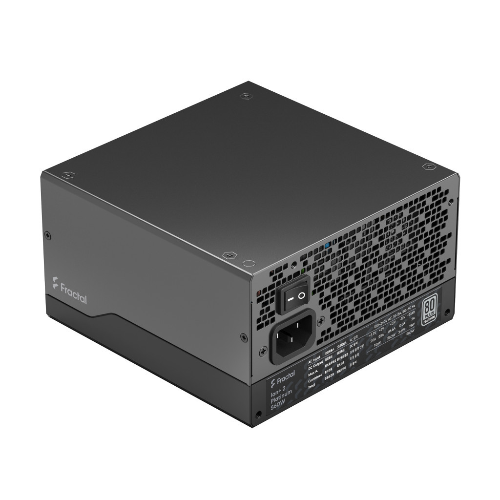 Блок живлення Fractal Design 560W Ion + 2 Platinum (FD-P-IA2P-560-EU) - зображення 9