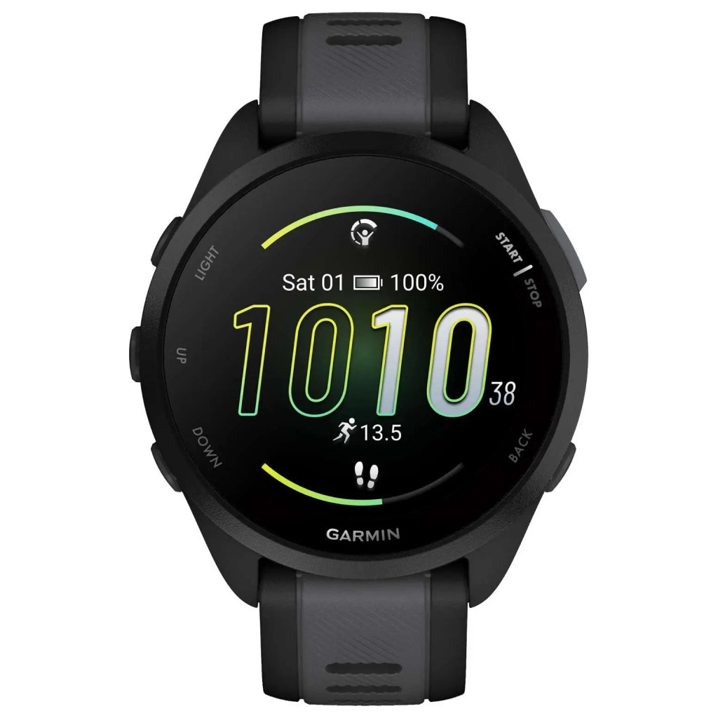 Смарт-годинник Garmin Forerunner 165 Music, Black/Slate Grey, GPS (010-02863-30/010-02863-B0) - зображення 10
