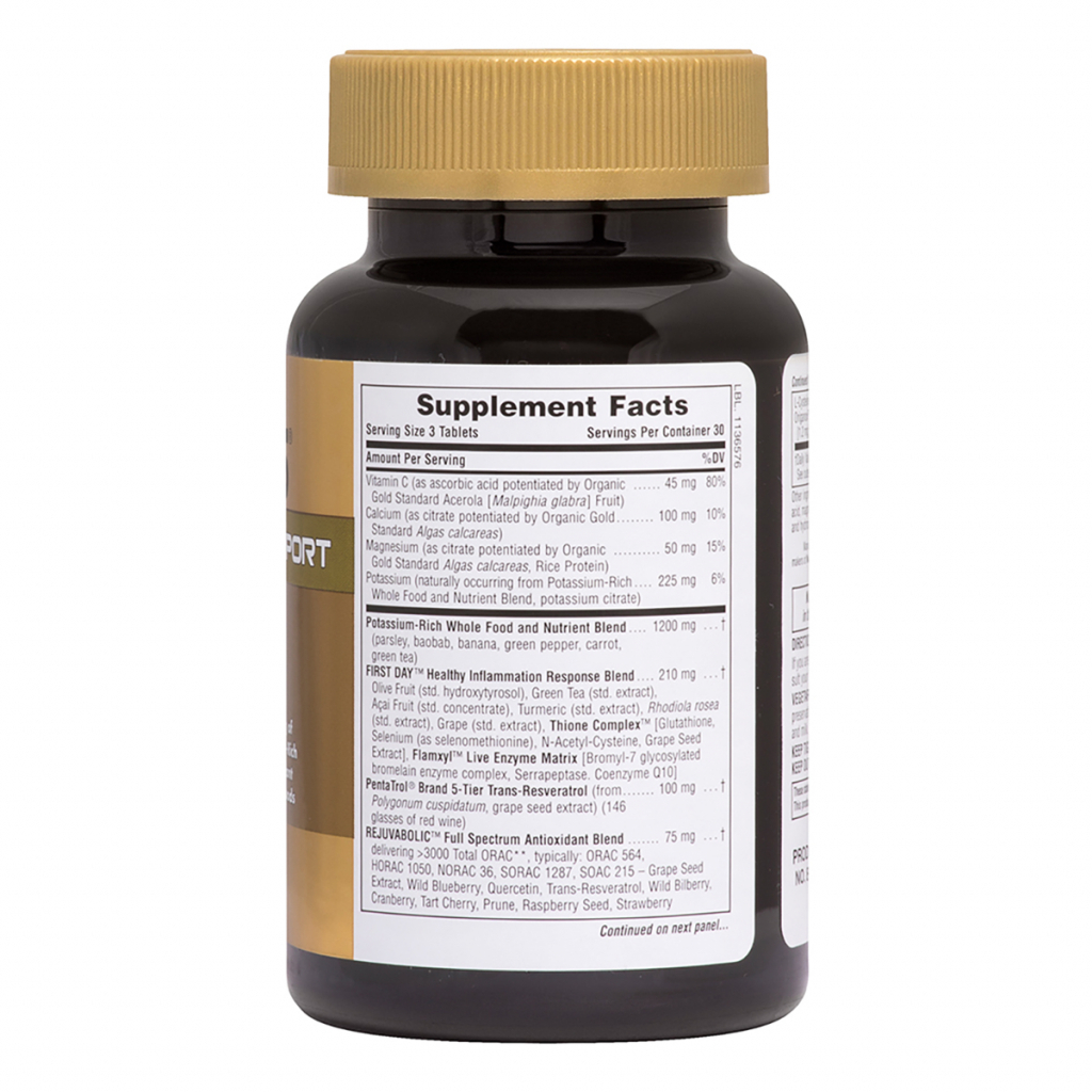 Вітамінно-мінеральний комплекс Natures Plus Підтримка кров'яного тиску, Ageloss Blood Pressure, 90 табле (NTP8028) - зображення 2