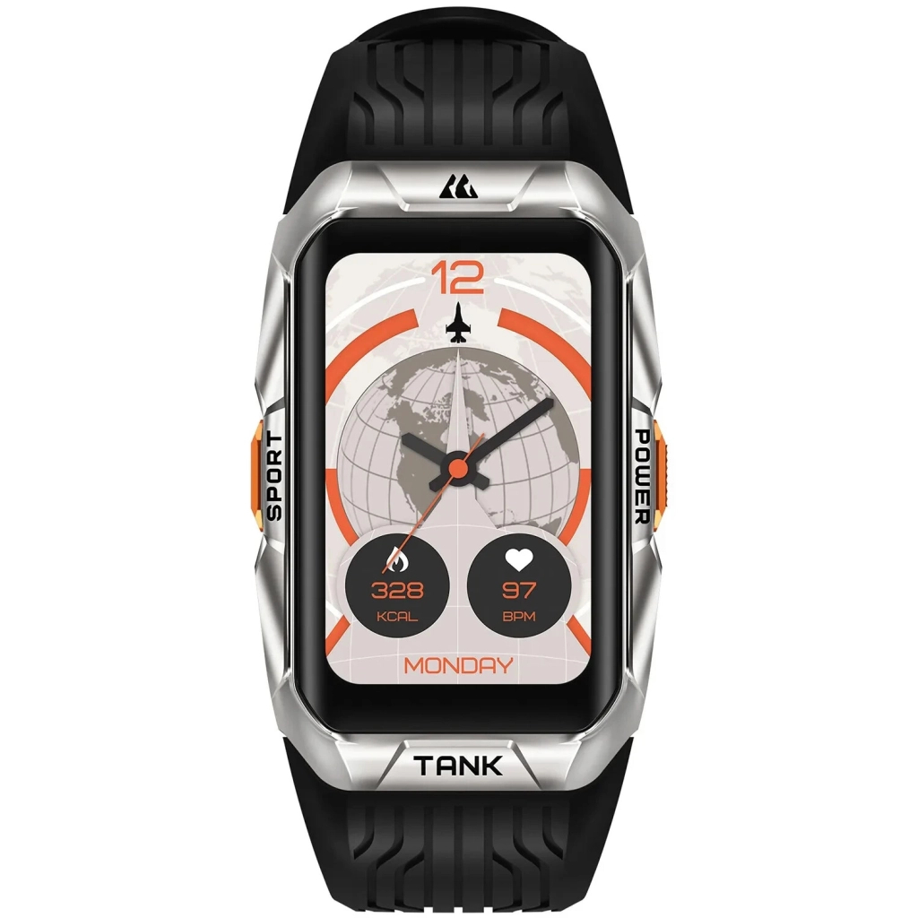 Смарт-годинник KOSPET Tank X2 ULTRA SILVER (6974958250753) - зображення 7