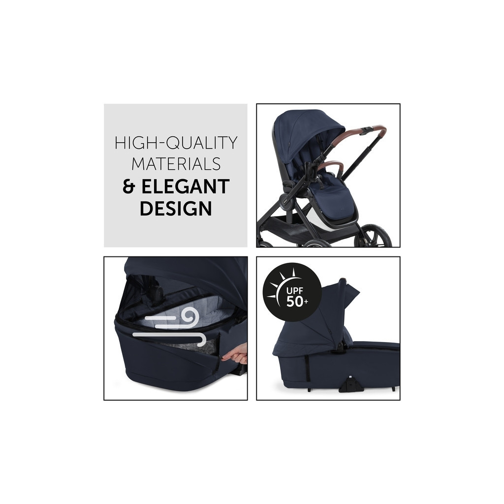 Коляска Hauck 2 в 1 Walk N Care (Dark Navy Blue) (16545-4) - зображення 5