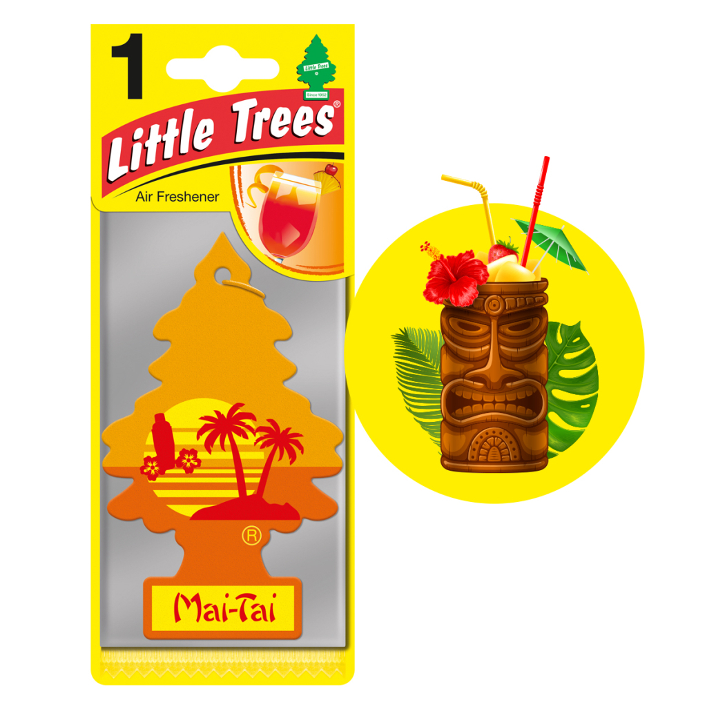Ароматизатор для автомобіля Little Trees Май-Тай (78095) - изображение 2