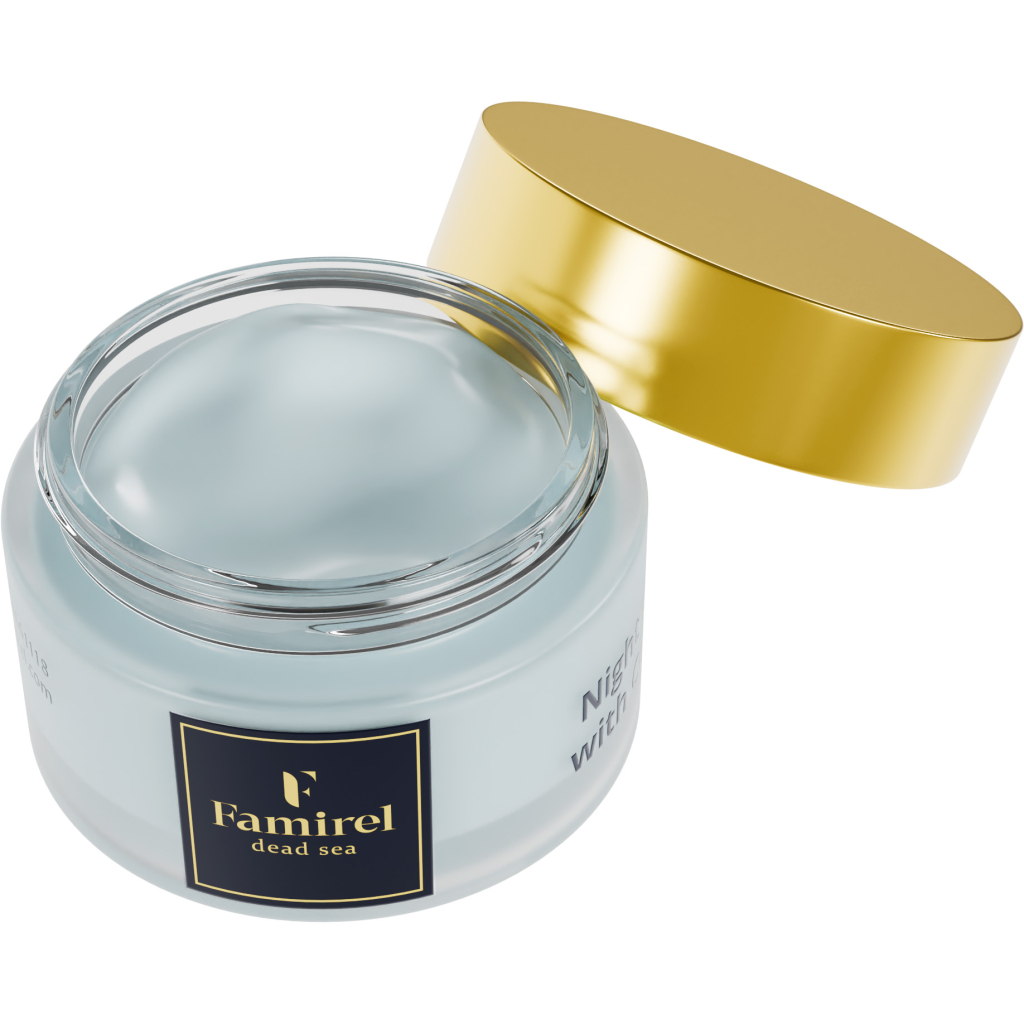 Крем для обличчя Famirel Collagen Night Cream Живильний нічний 50 мл (7290114085601) - зображення 4