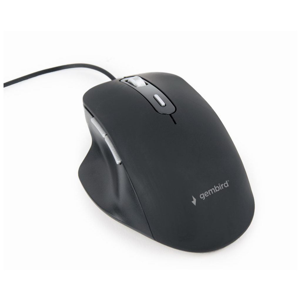 Мишка Gembird MUS-6B-02 USB Black (MUS-6B-02) - зображення 2