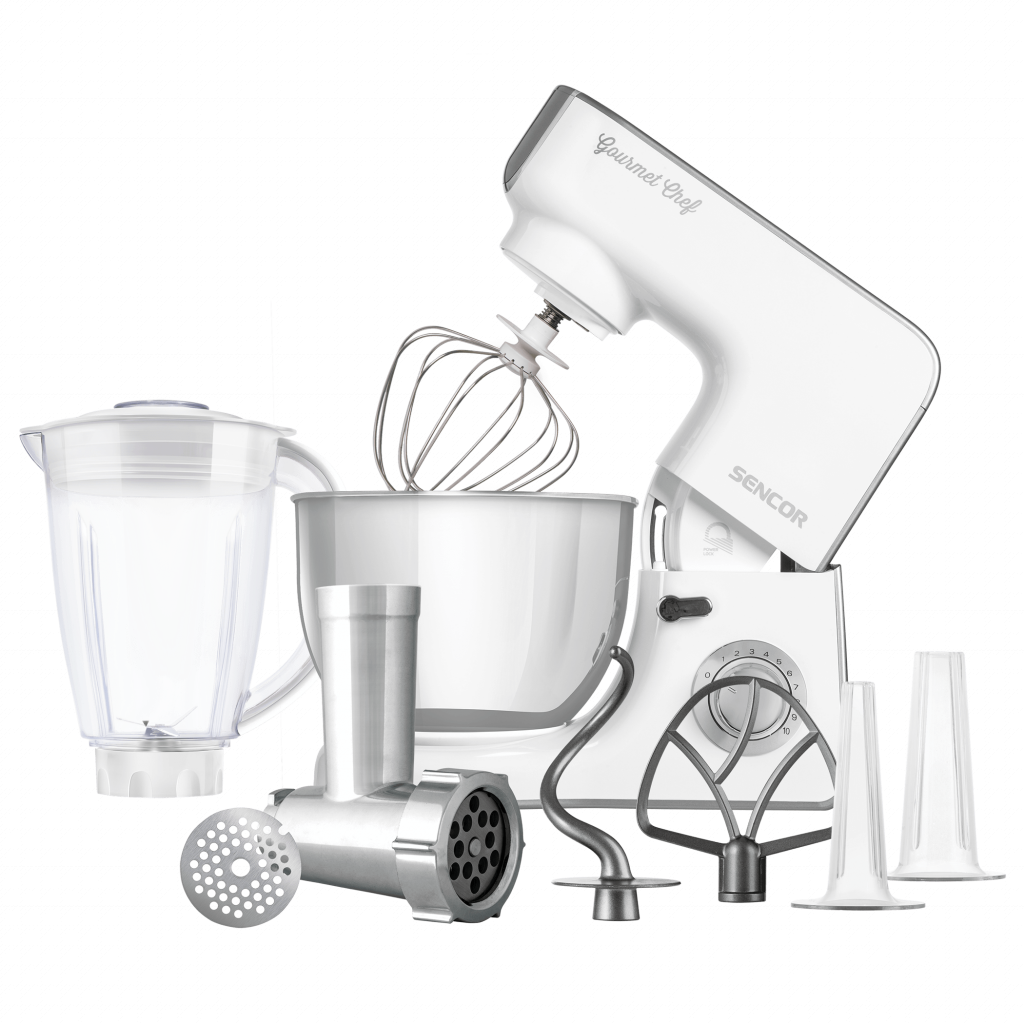 Кухонний комбайн Sencor STM 3770 WH - зображення 1