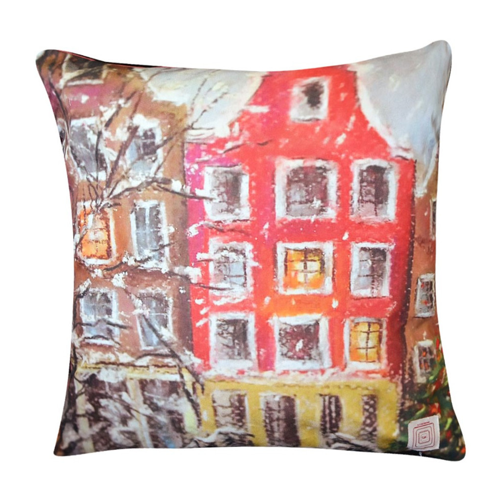 Наволочка Прованс декоративна Зимове місто Н-11 45х45см (11617) - изображение 1