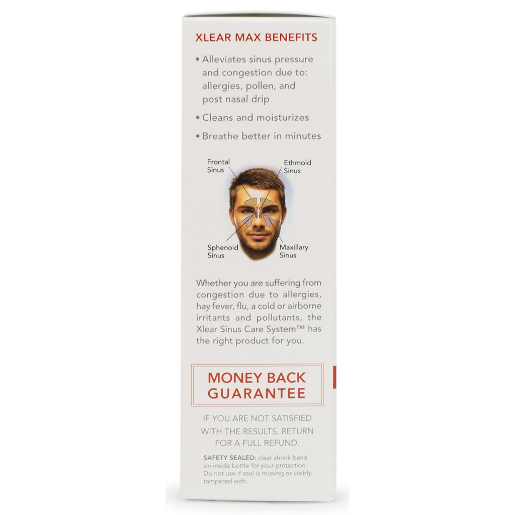 Мінерали Xlear Макс назальний спрей з ксилітом та стручковим перцем 45 мл (700596000193) - изображение 4