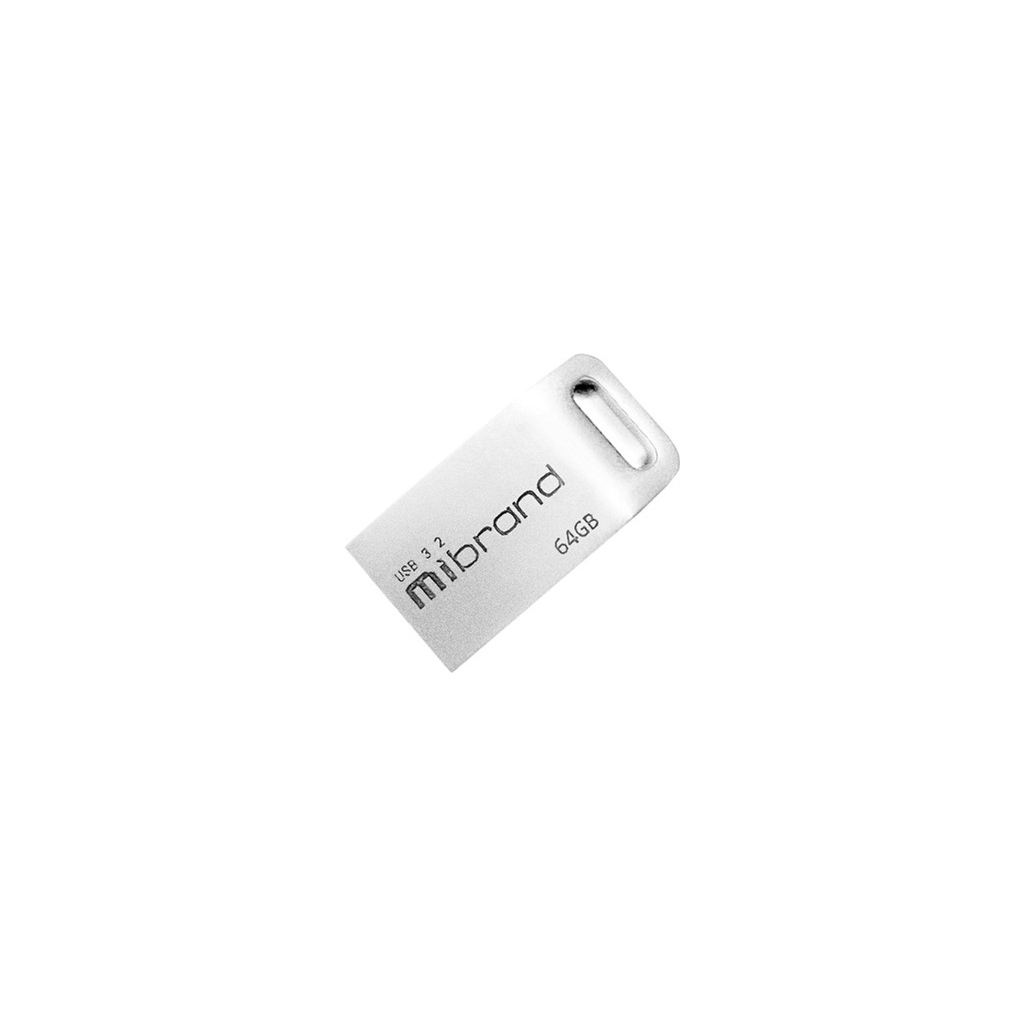 USB флеш накопичувач Mibrand 64GB Ant Silver USB 3.2 (MI3.2/AN64M4S) - зображення 1