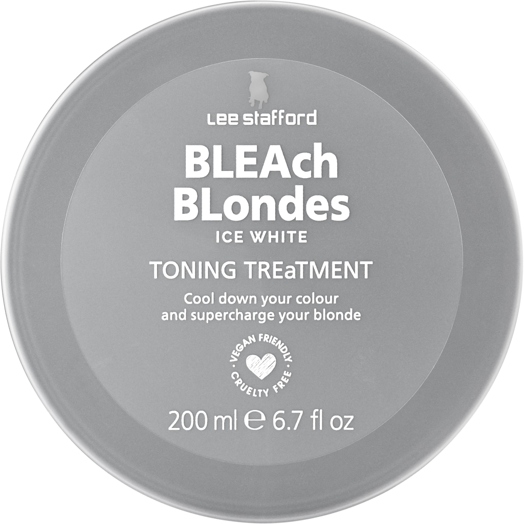 Маска для волосся Lee Stafford Bleach Blondes Ice White для попелястих і сивих відтінків 200 мл (5060282702684) - зображення 2