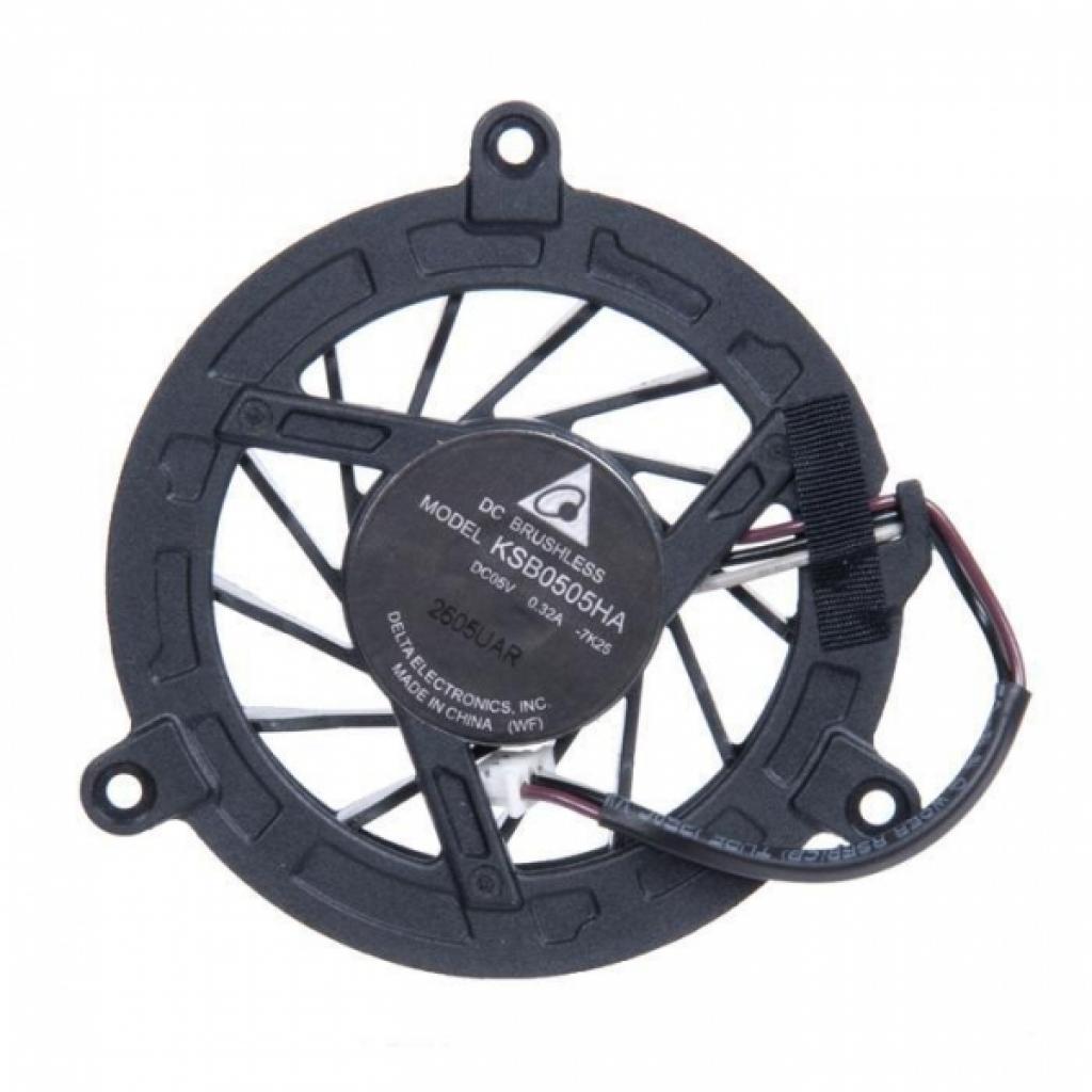 Вентилятор ноутбука Toshiba Satellite A300/M300/M301/M302/M305/M306 DC(5V,0.32A) 3pin (KSB00505HA-7K25) - зображення 1
