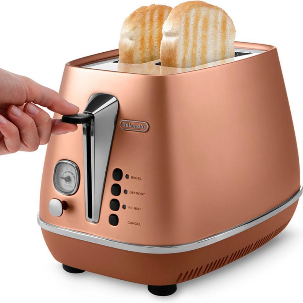 Тостер DeLonghi CTI 2103.CP (CTI2103.CP) - зображення 4