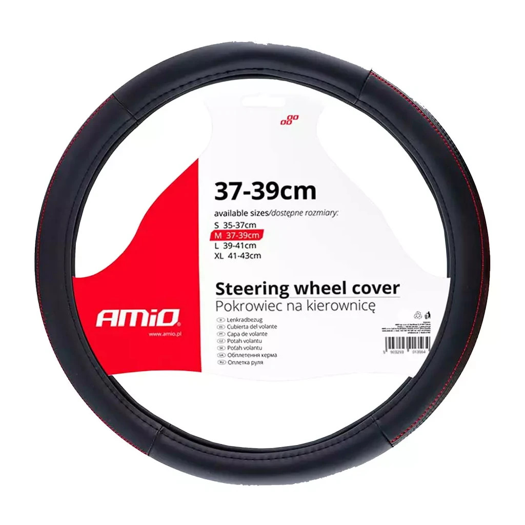 Чохол на руль AMiO SWC-28-M 37-39 см (02565) (025659) - зображення 1