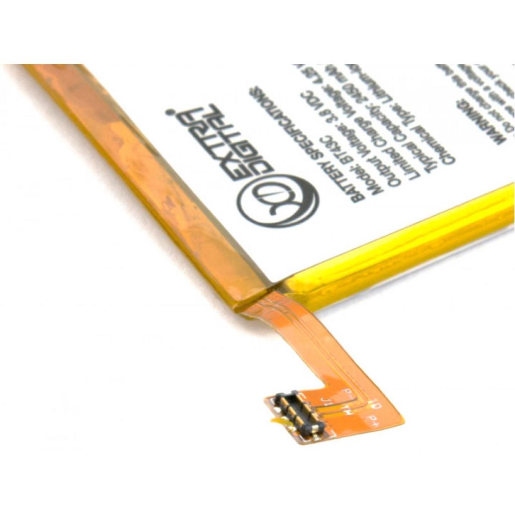 Акумуляторна батарея Extradigital Meizu M2 Mini 2450 mAh (BMM6460) - зображення 3