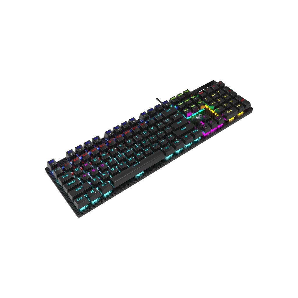 Клавіатура Aula S2022 KRGD Blue Hot-Swap USB UA Black (6948391202235) - зображення 5