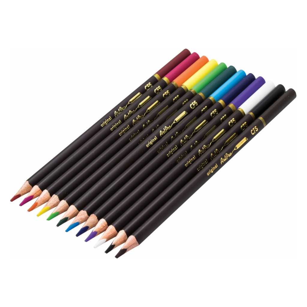 Олівці кольорові Cool For School Art Pro професійні 12 кольорів (CF15159) - зображення 2