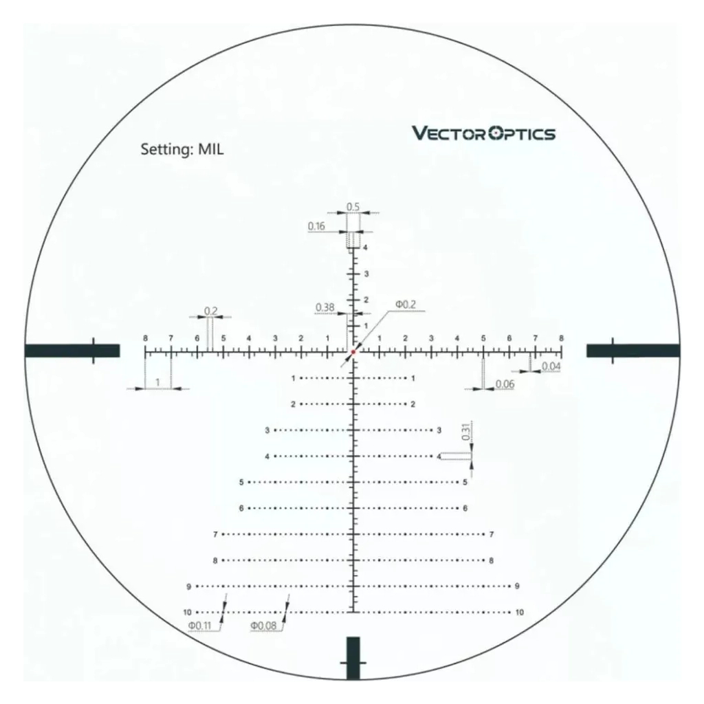 Оптичний приціл Vector Optics Continental 3-18x50 (34 мм) illum. FFP VCT-34 (SCFF-28) - зображення 11