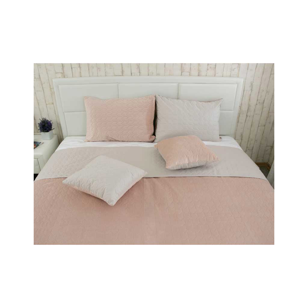 Покривало Руно двостороннє VeLour Мигдальне 180х220 см (340.55_Almond) - зображення 5