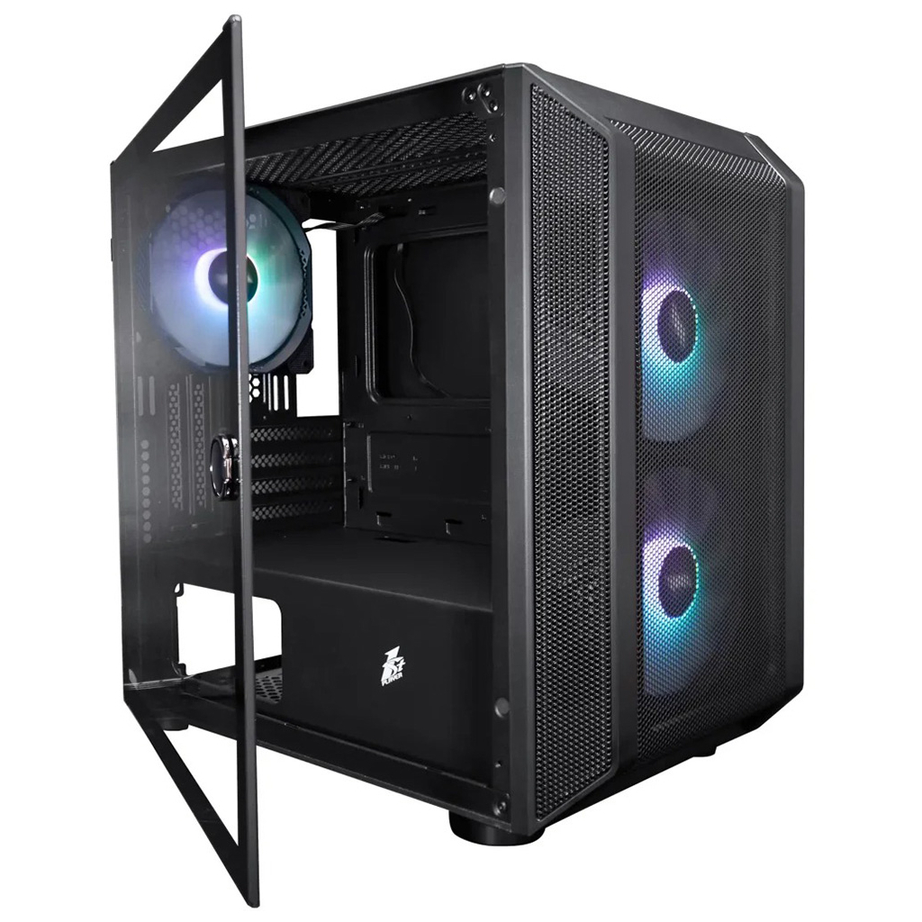 Корпус 1stPlayer D3-BK-3F7-14 - зображення 2