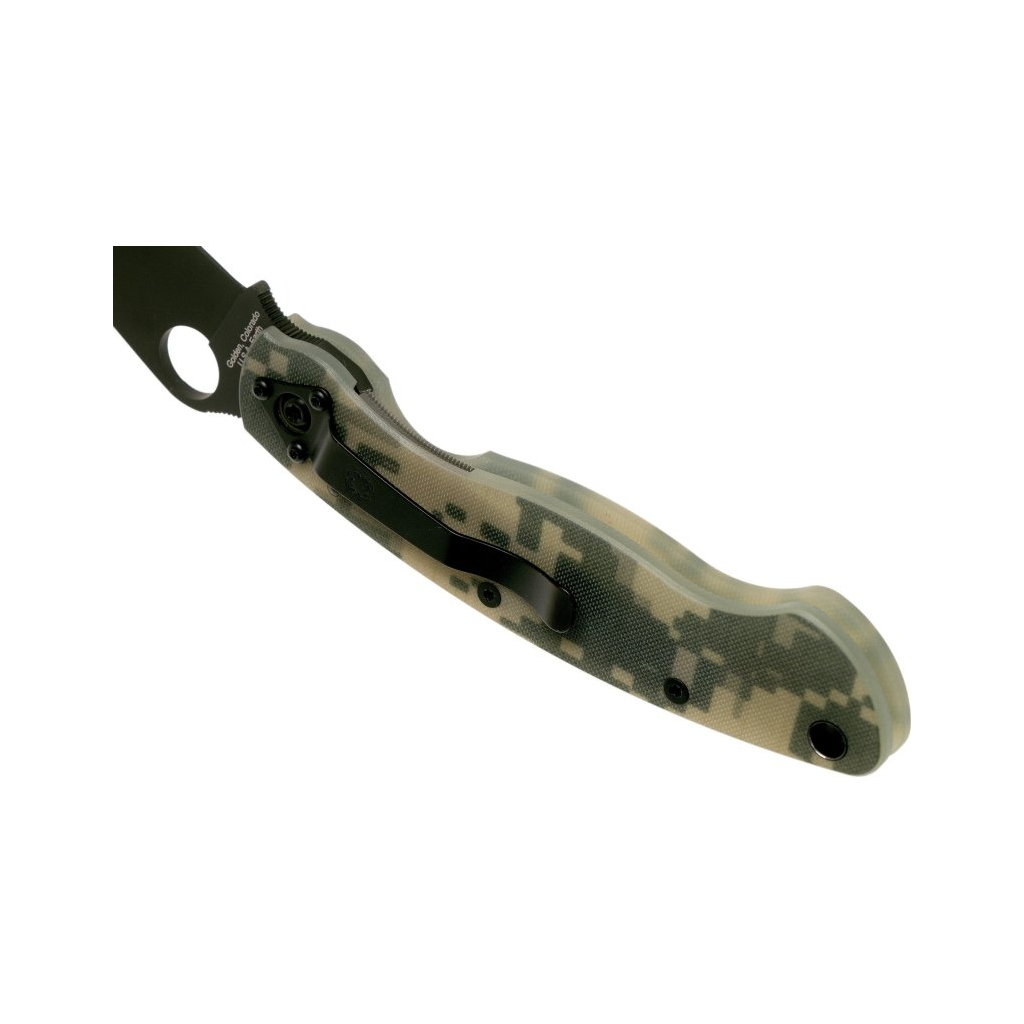 Ніж Spyderco Military Black Blade camo (C36GPCMOBK) - зображення 6
