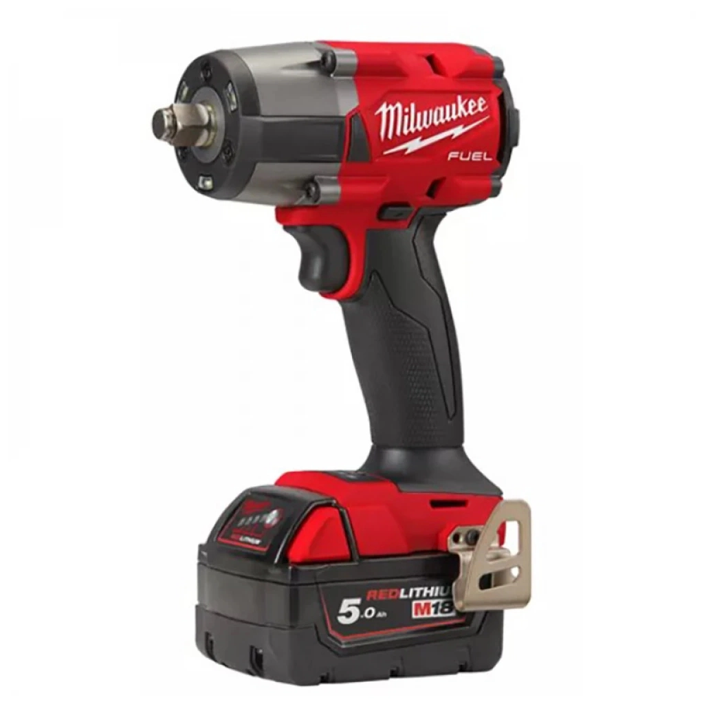 Гайковерт Milwaukee імпульсний 1/2"881 Нм з фрикційним кільцем M18 FMTIW2F12-502X (4933478450) - изображение 2