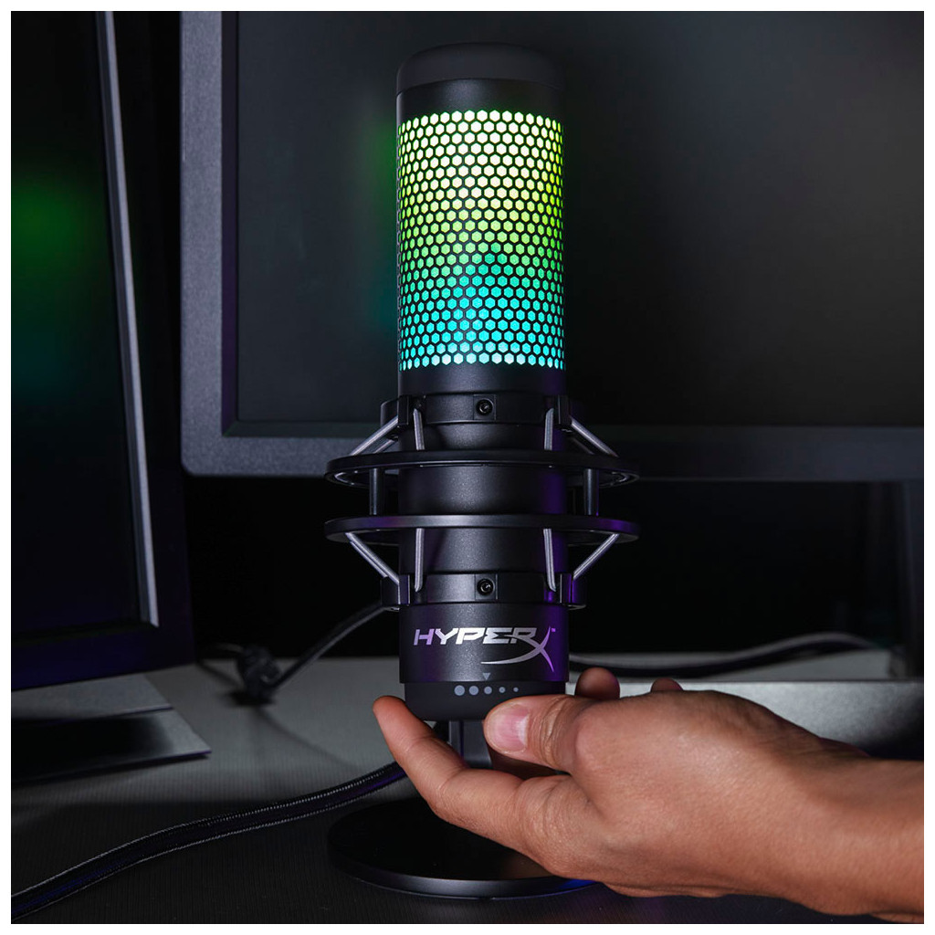 Мікрофон HyperX QuadCast S Black (4P5P7AA) - зображення 11