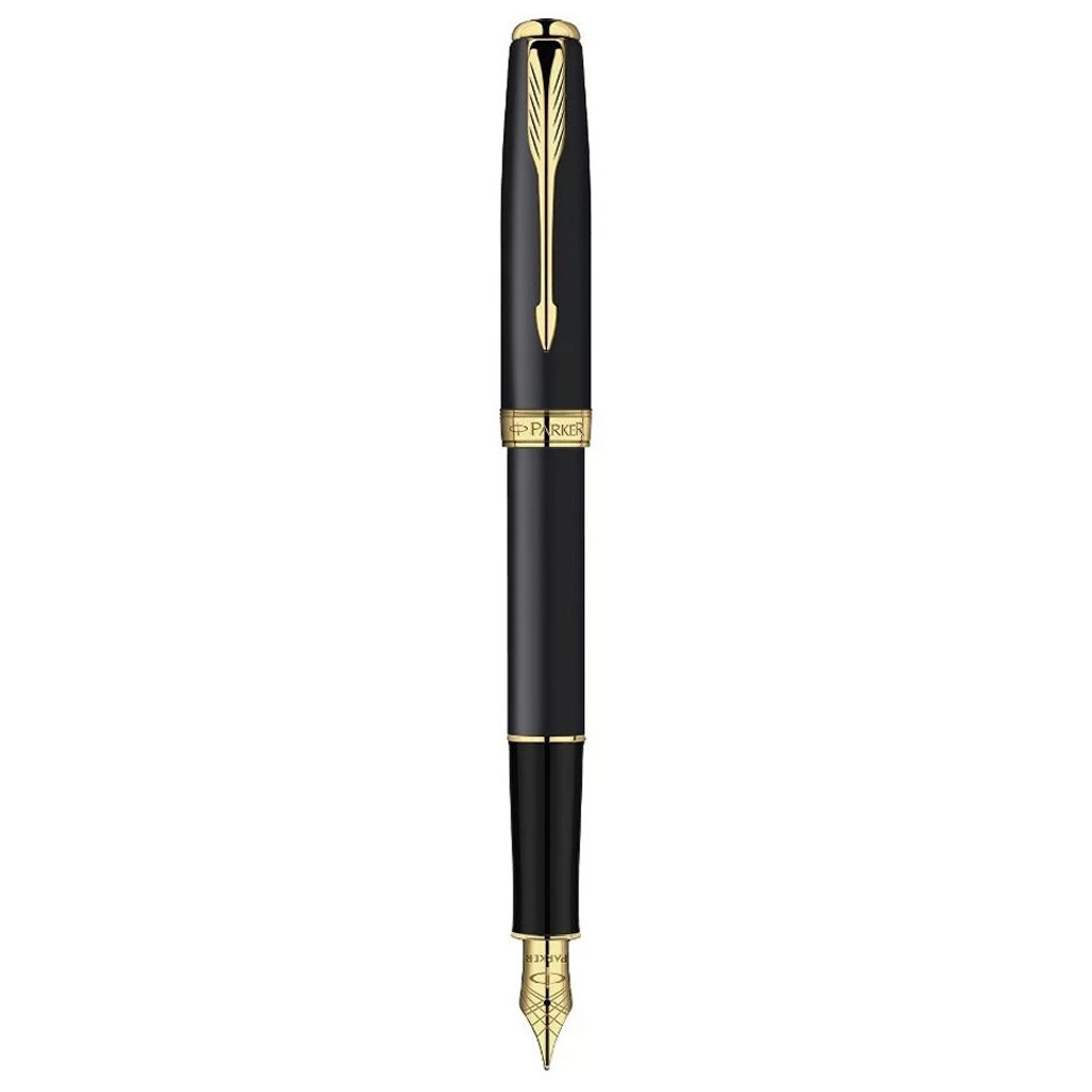Ручка пір'яна Parker SONNET 08 Matte Black FP F (84 412) - зображення 1