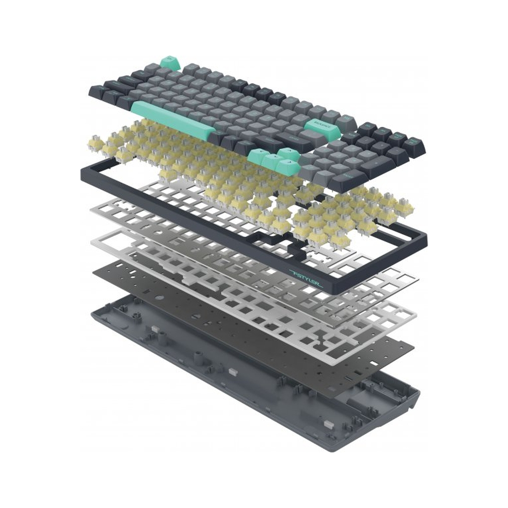 Клавіатура A4Tech FS300 FS Switches USB Panda Rock Climbin (4711422003086) - зображення 11