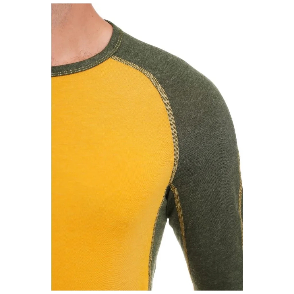Термофутболка Turbat Retezat Top Mns golden yellow/kombu green S (012.002.0823) - зображення 4