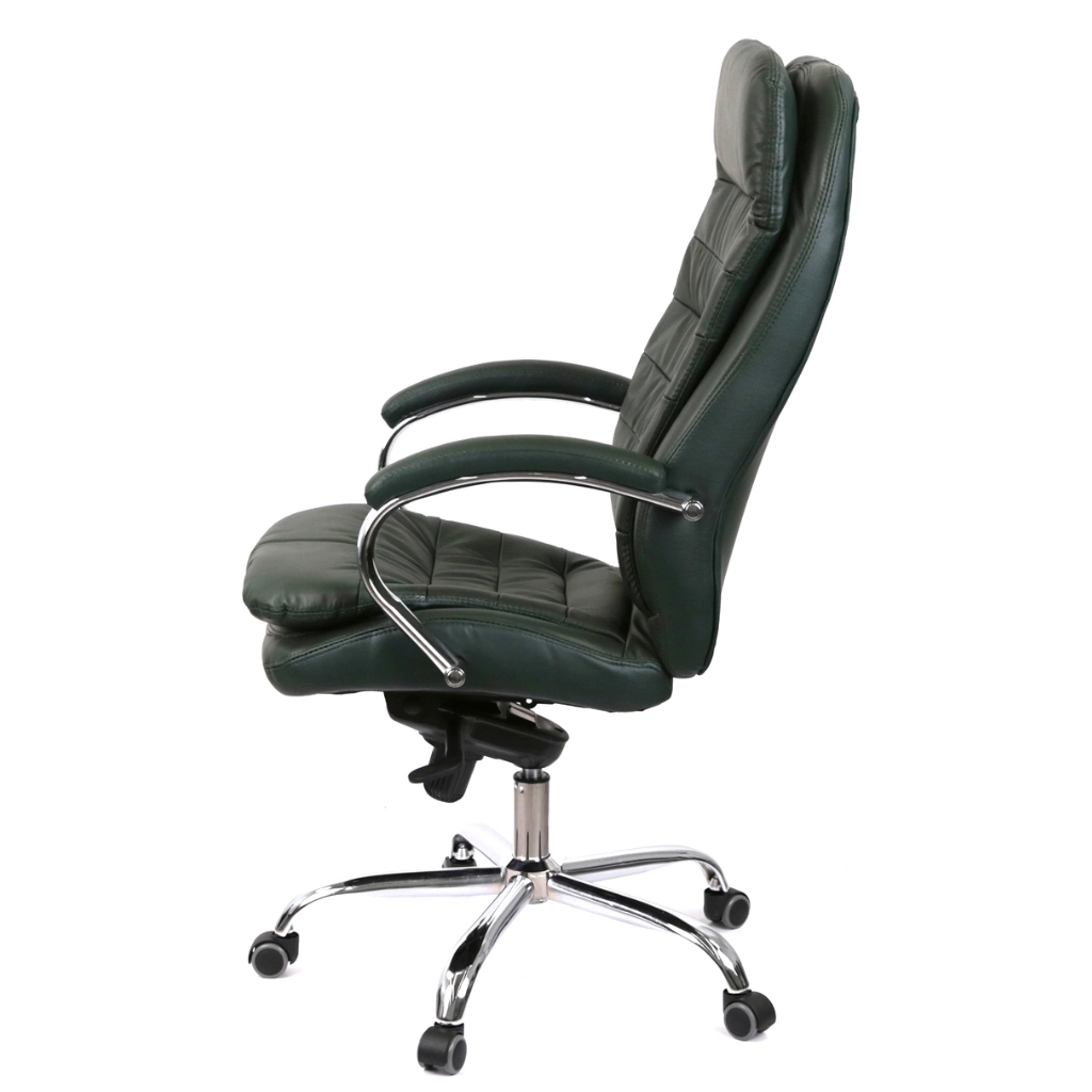 Офісне крісло Аклас Валенсія MB XY-7340 Зелений (Шкіра Lux LC-green) (00161485) - зображення 3